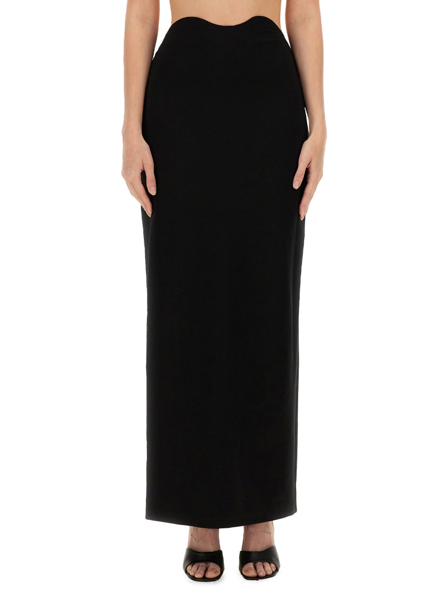 [Staud] Long skirt FW24 R24P6128PT_BLK