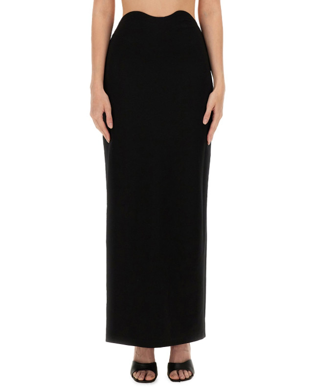 [Staud] Long skirt FW24 R24P6128PT_BLK