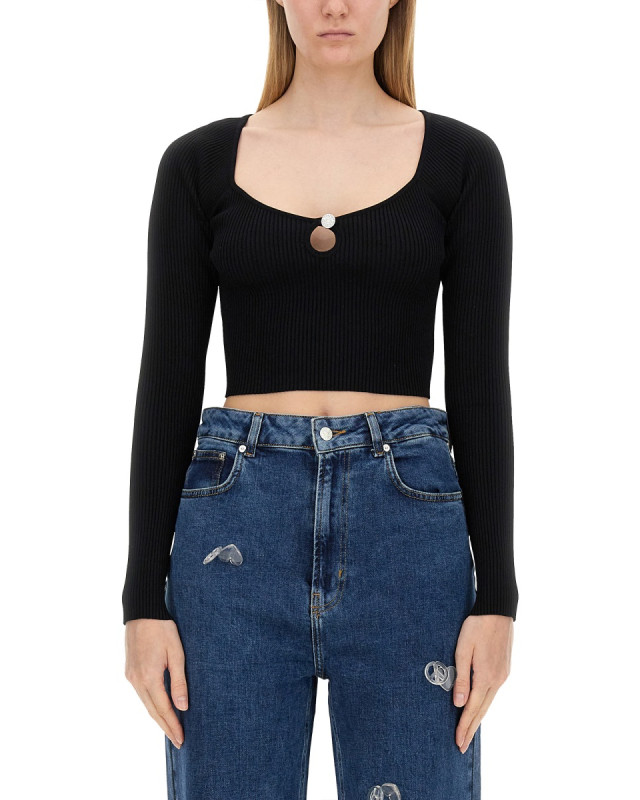 [Moschino Jeans] T-shirts Long Sleeve FW24 09158205_0555