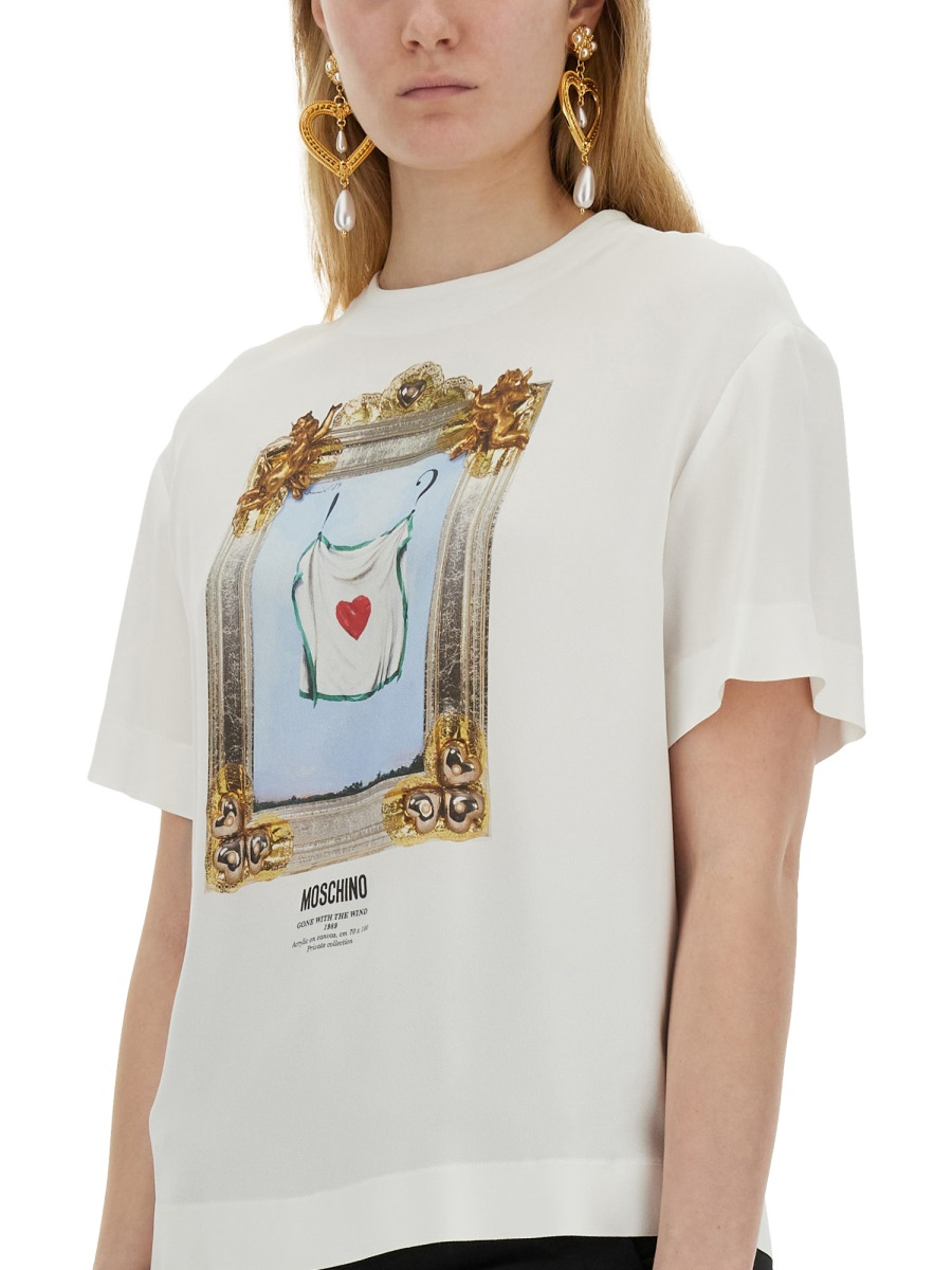 [Moschino] T-shirts Short Sleeve SS24 02150433_1001