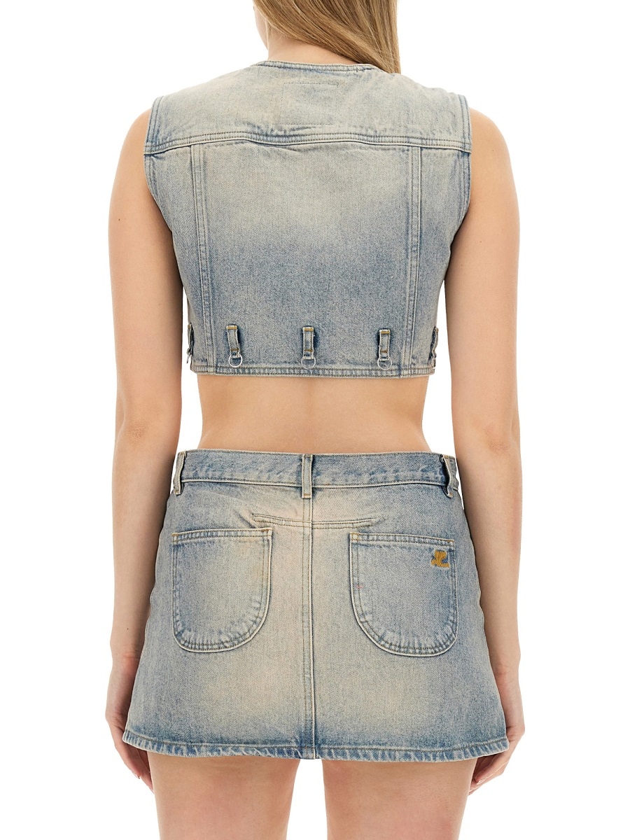 [Courreges] Shirts Sleeveless SS24 124DBL153_DE00167011