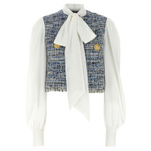 [Balmain] Blouse SS25 EF1SD211MG25SOF