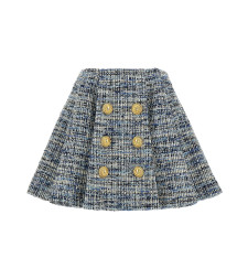 [Balmain] Mini skirt SS25 EF1LBA53CF776FC