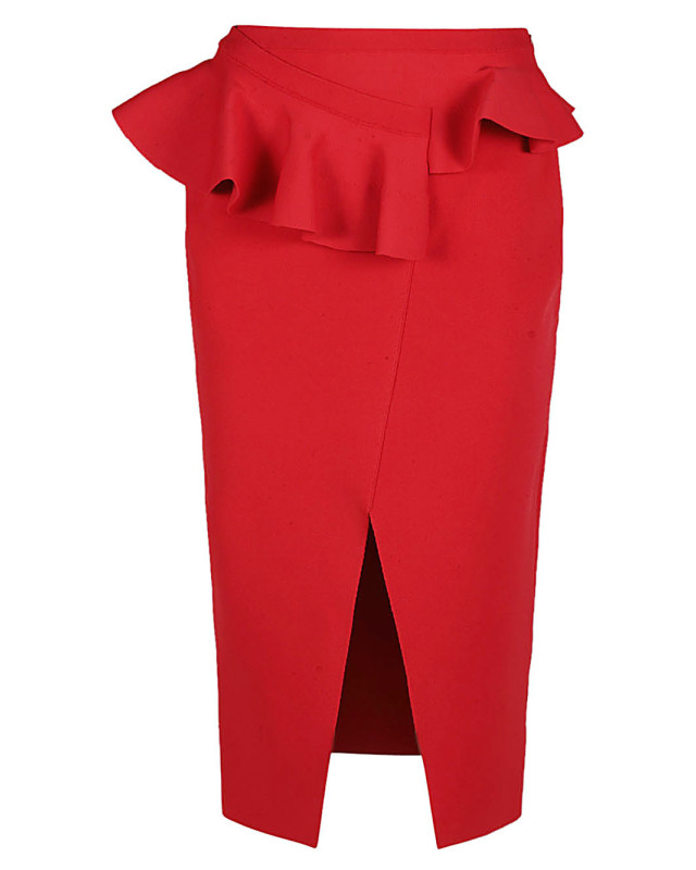 [Alexander McQueen] Midi skirt FW22 710229Q1A3H6040