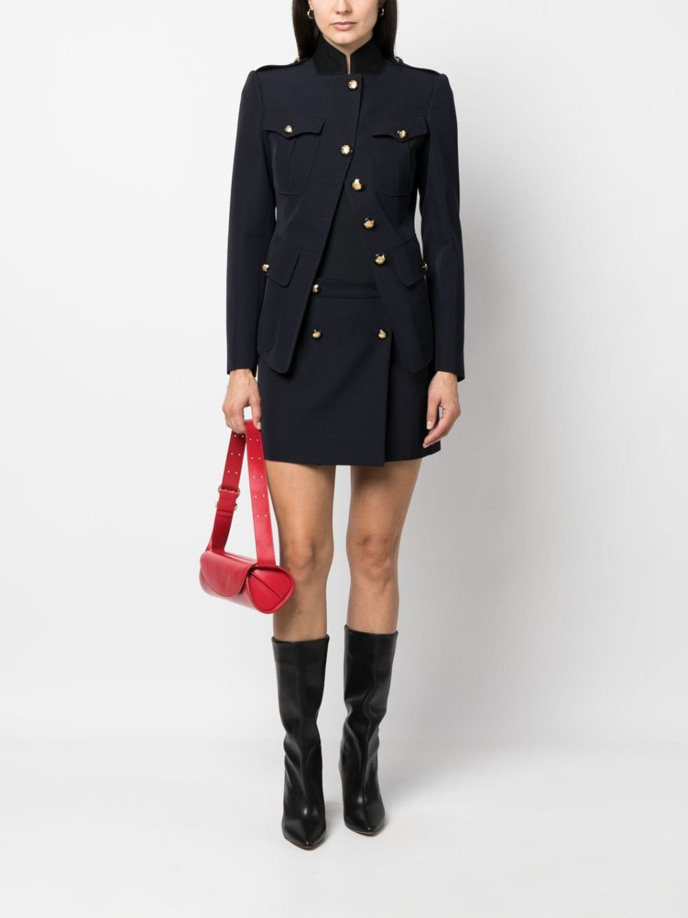 [Alexander McQueen] Midi skirt FW23 752499QJACF4100