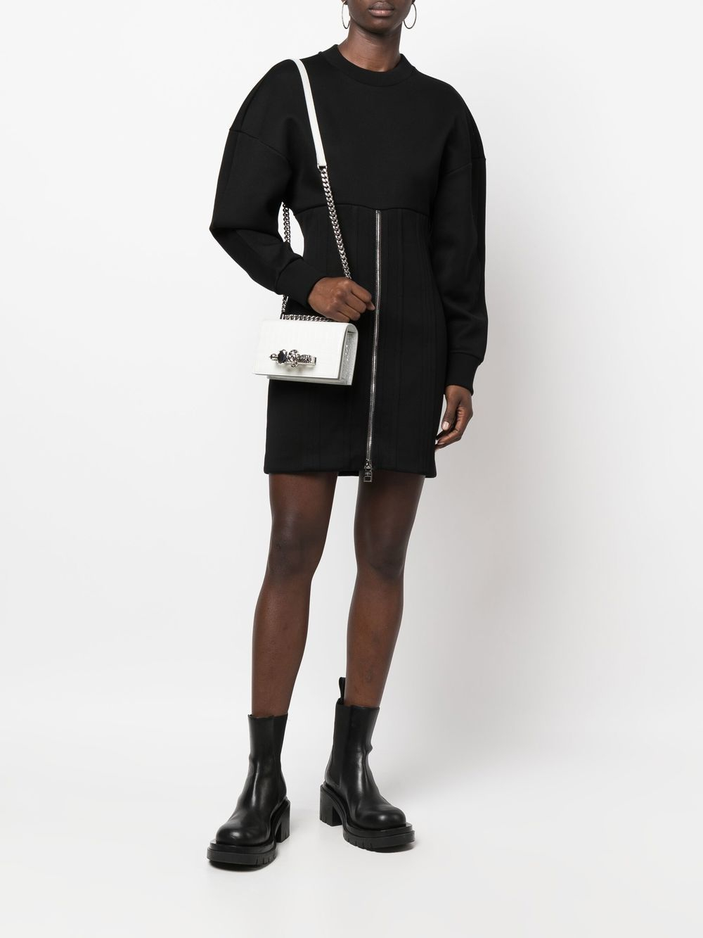 [Alexander McQueen] Long sleeve dress FW22 718462QLAA81000
