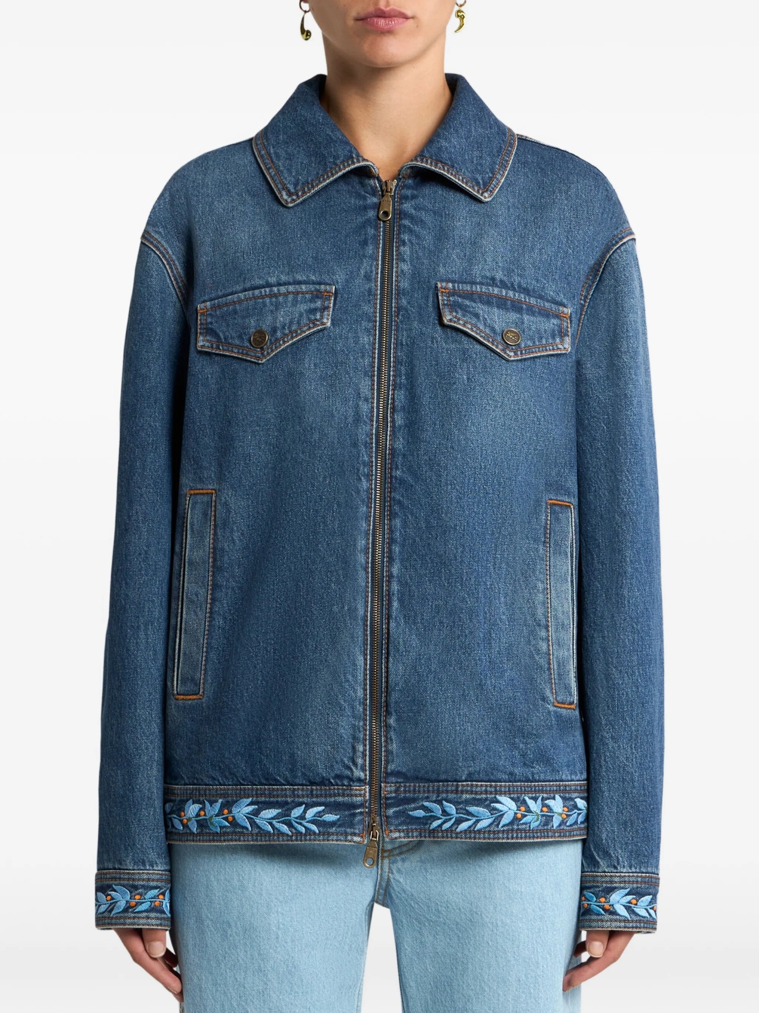 [Etro] Denim Jacket SS26 WRNA0022 AR468