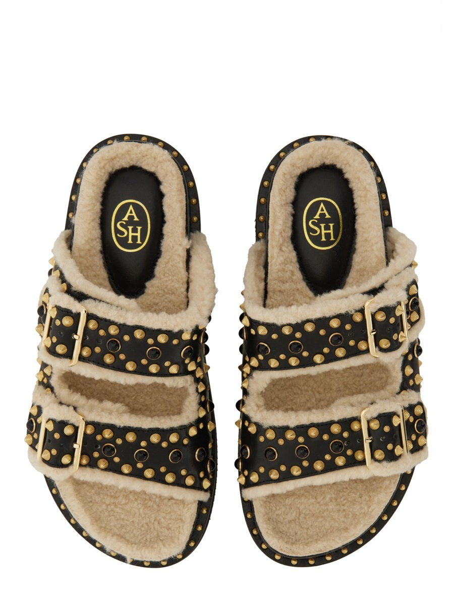 [ASH] Sandals FW24 UTAH_SOFTBLACK/TOFU