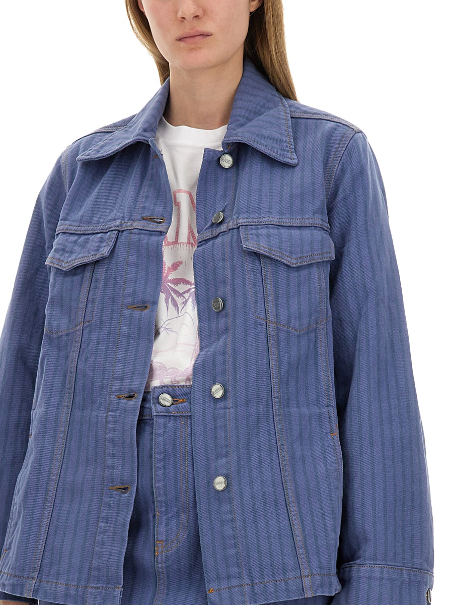 [GANNI] Denim Jacket FW24 J1522_083