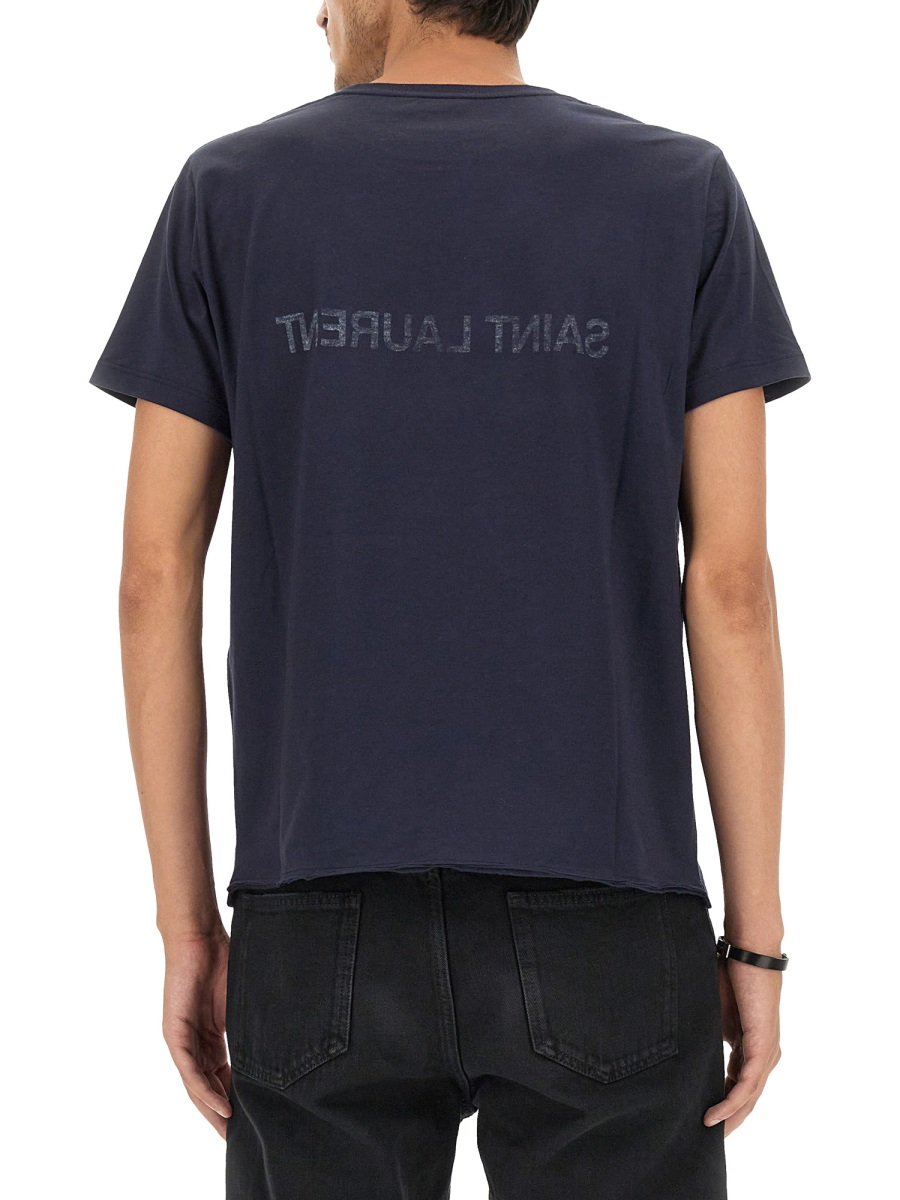 [Saint Laurent] T-shirts Short Sleeve FW24 663278_Y37AW4145