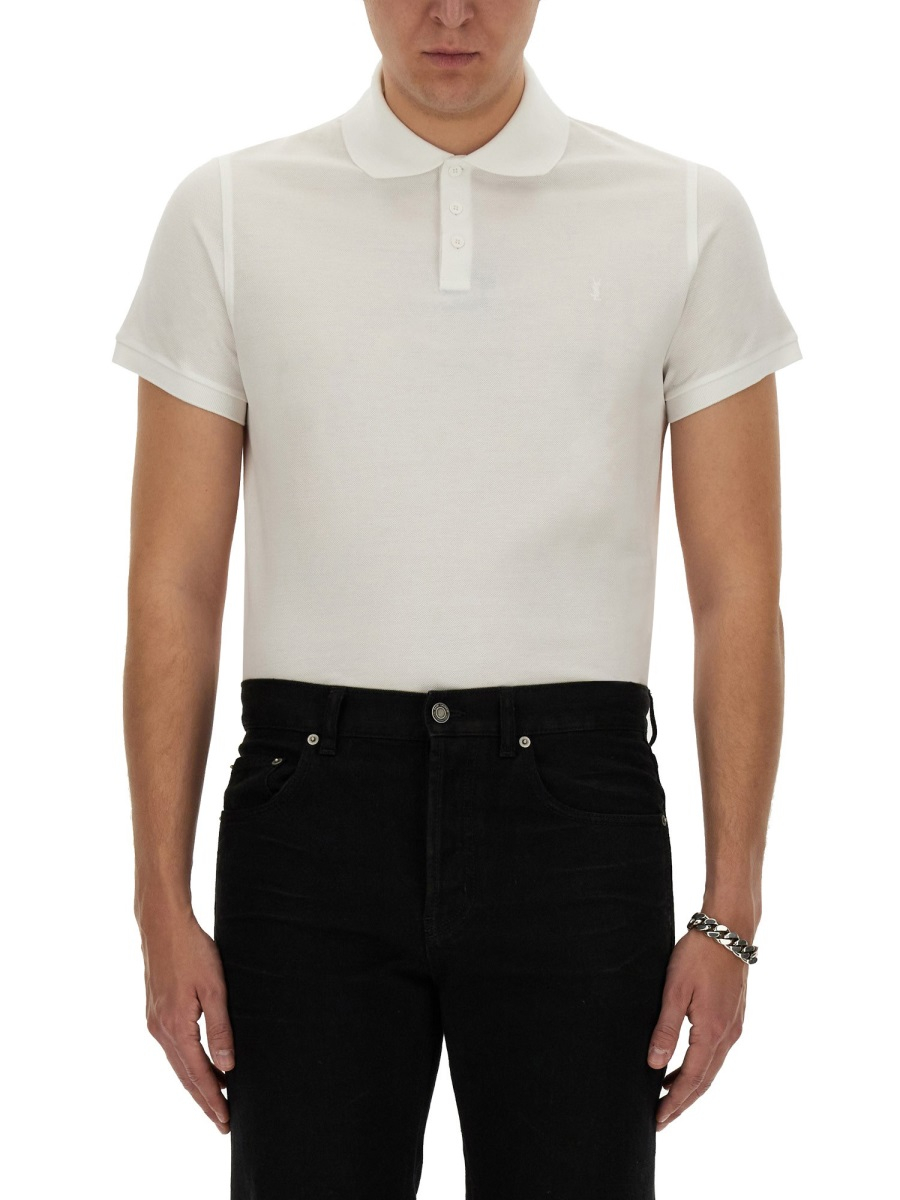 [Saint Laurent] Shirts Short Sleeve SS24 712300_YB2OC9000