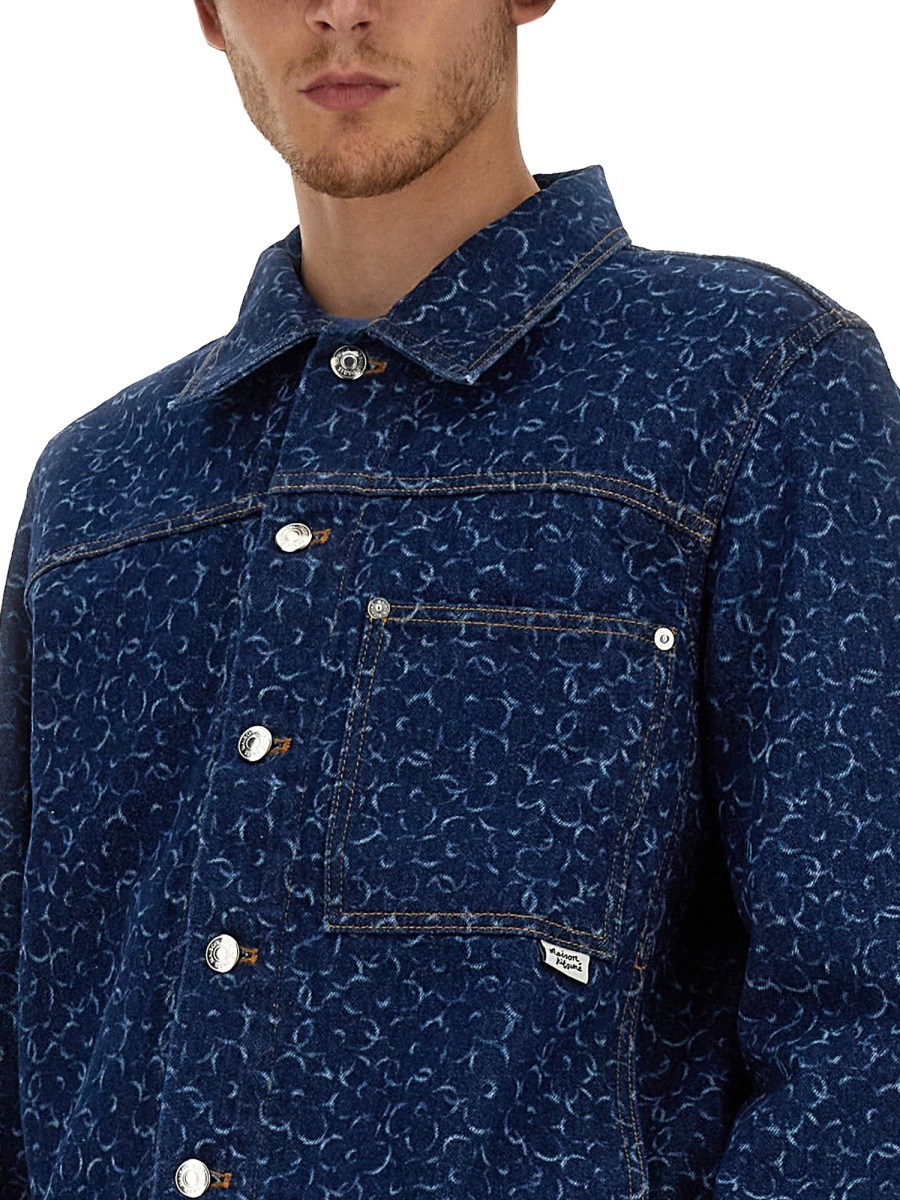 [MAISON KITSUNE] Denim jacket SS24 MM02112WW5024_O010