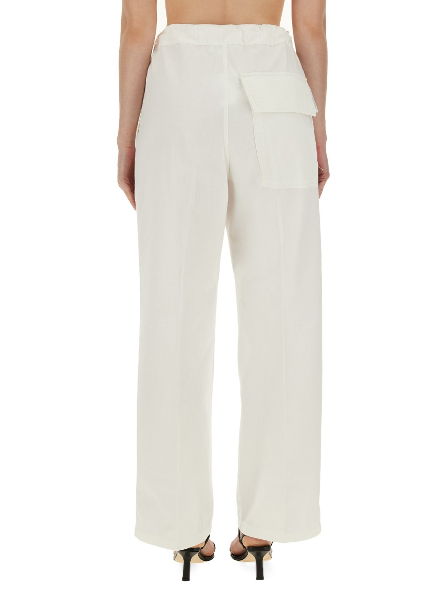 [VICTORIA BECKHAM] Trousers SS24 1224DTR005417A_WASHEDWHITE