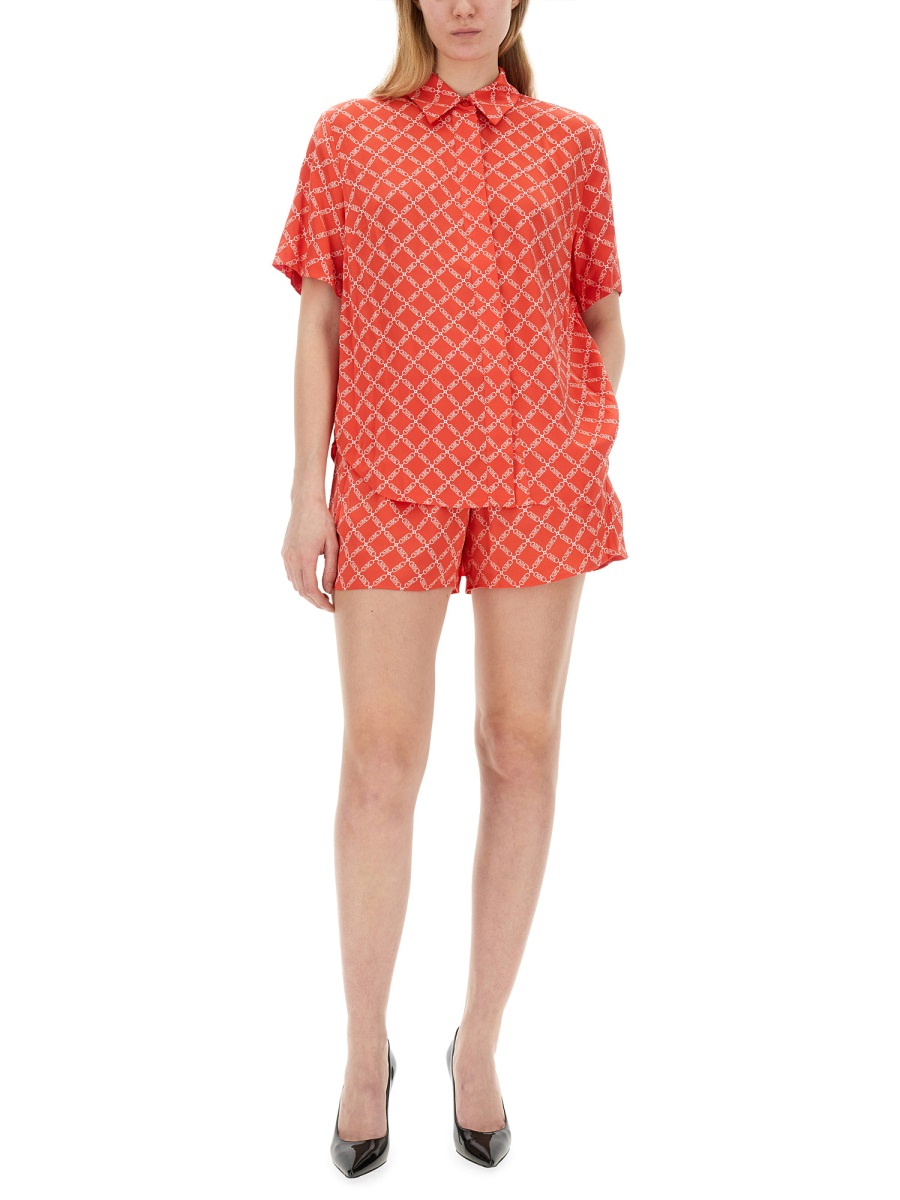 [MICHAEL BY MICHAEL KORS] Shorts SS24 MS430MKE73_623SEACORAL