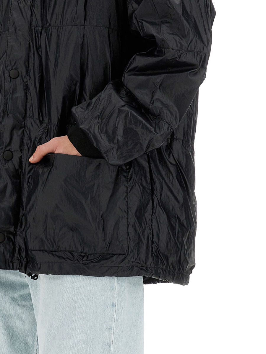 [Our Legacy] Jacket SS24 M2241EBR_BLACKRUBBERIZEDNYLON