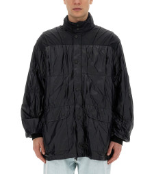 [Our Legacy] Jacket SS24 M2241EBR_BLACKRUBBERIZEDNYLON
