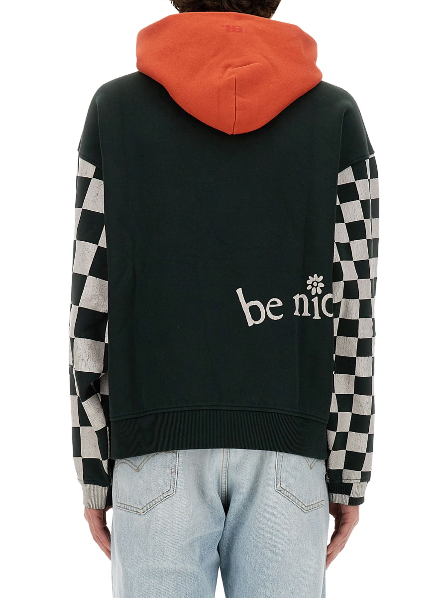 [ERL] Sweatshirt SS24 ERL08T021_BLACKCHECKER
