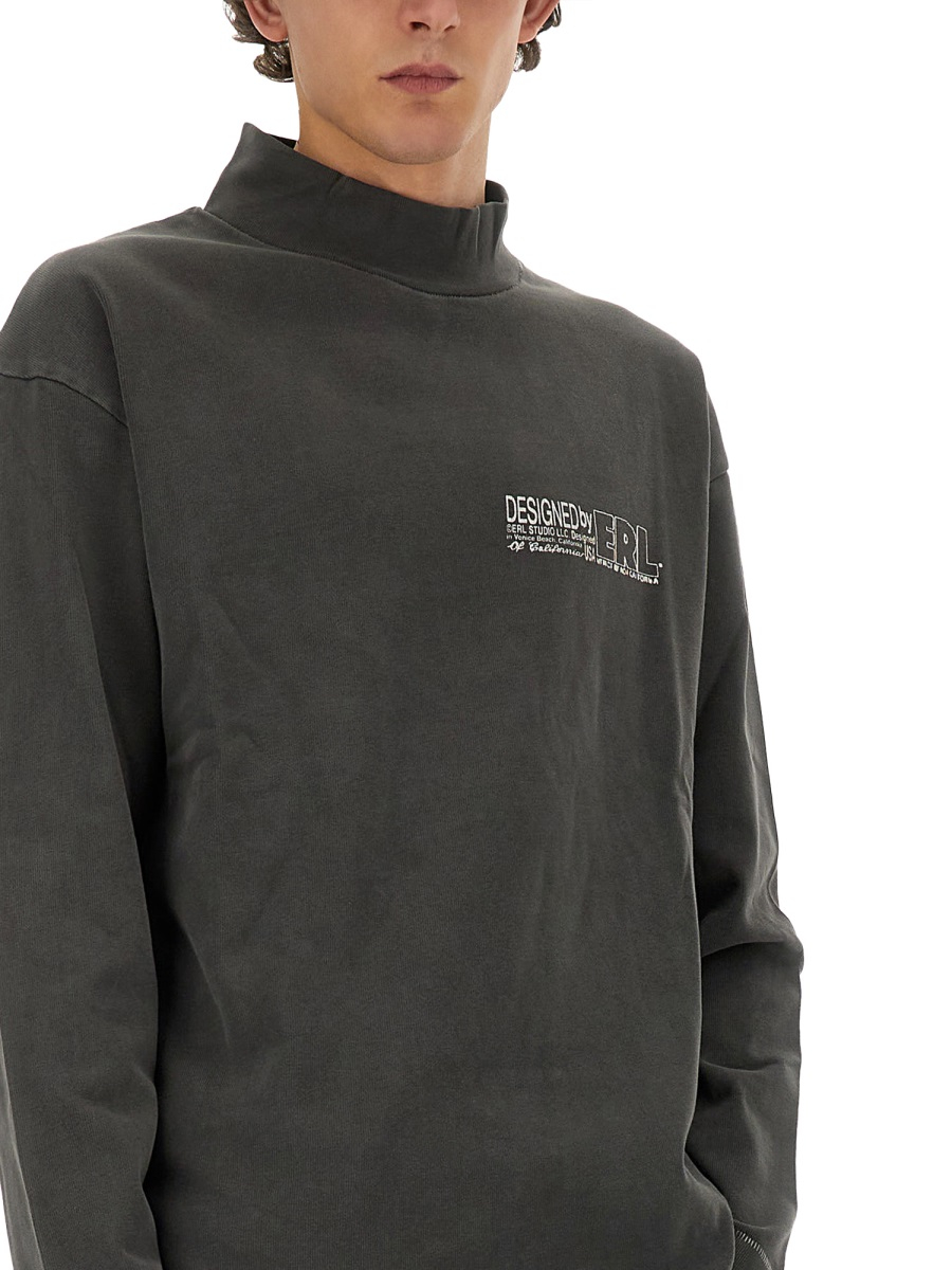 [ERL] T-shirts Long Sleeve SS24 ERL08T010_BLACK