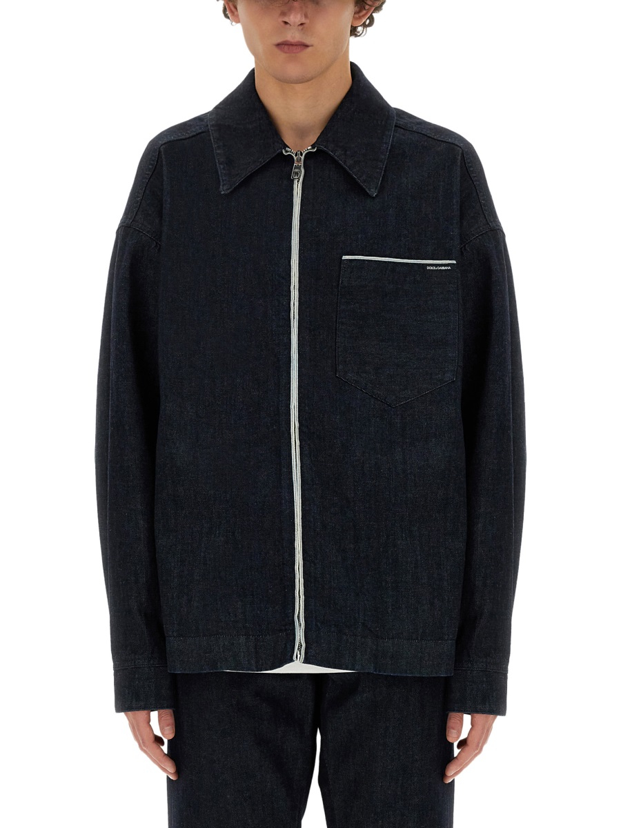 [Dolce & Gabbana] Denim jacket SS24 G9AUBD_G8KF1S9001