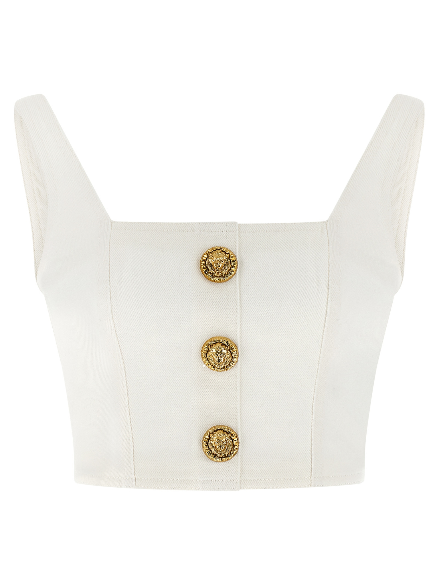 [Balmain] T-shirts Sleeveless SS26 GF1AD214DG140FC