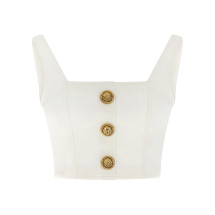 [Balmain] T-shirts Sleeveless SS26 GF1AD214DG140FC
