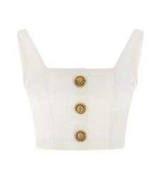 [Balmain] T-shirts Sleeveless SS26 GF1AD214DG140FC