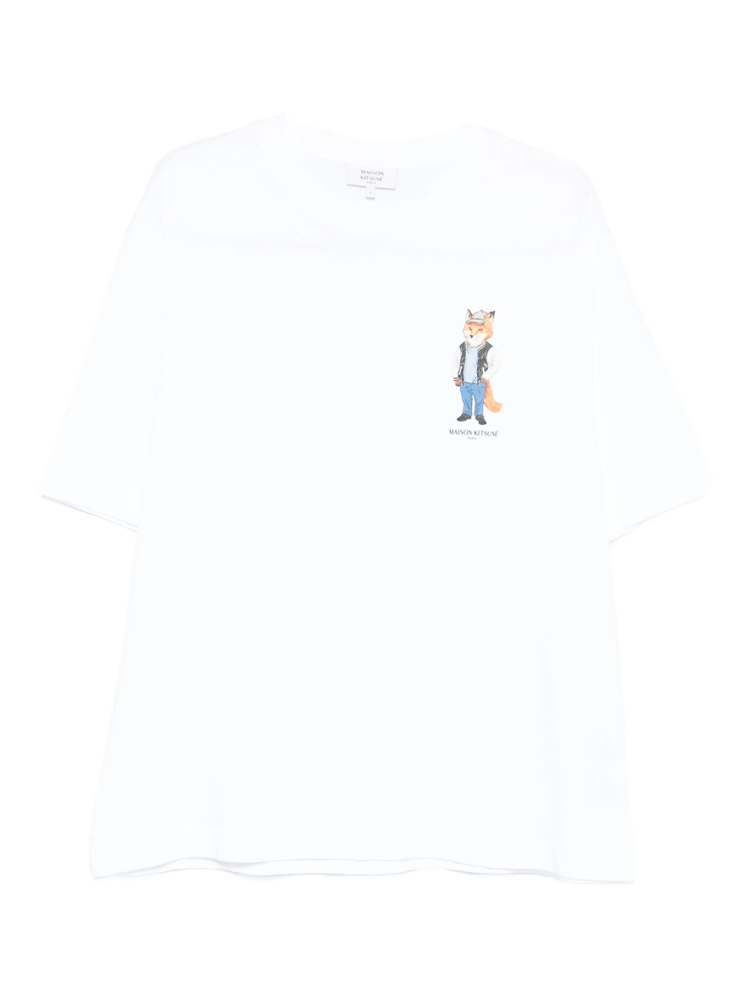 [MAISON KITSUNE] T-shirts Short Sleeve FW25 PM00120KJ0119
