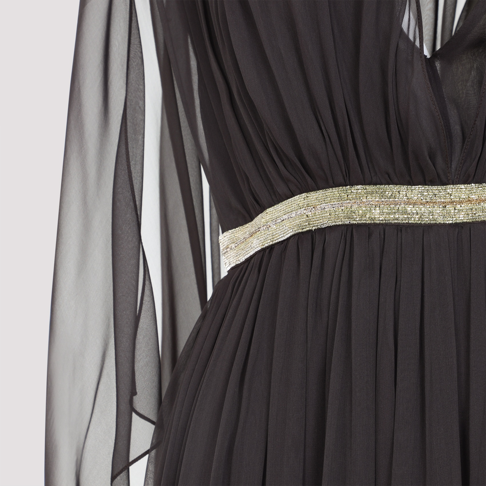 [Alberta Ferretti] Long sleeve dress SS26 A04640115