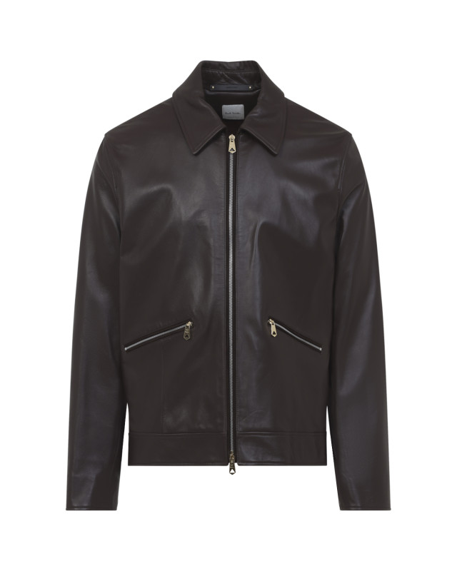 [Paul Smith] Leather Jacket SS26 M1R872Z.V01388