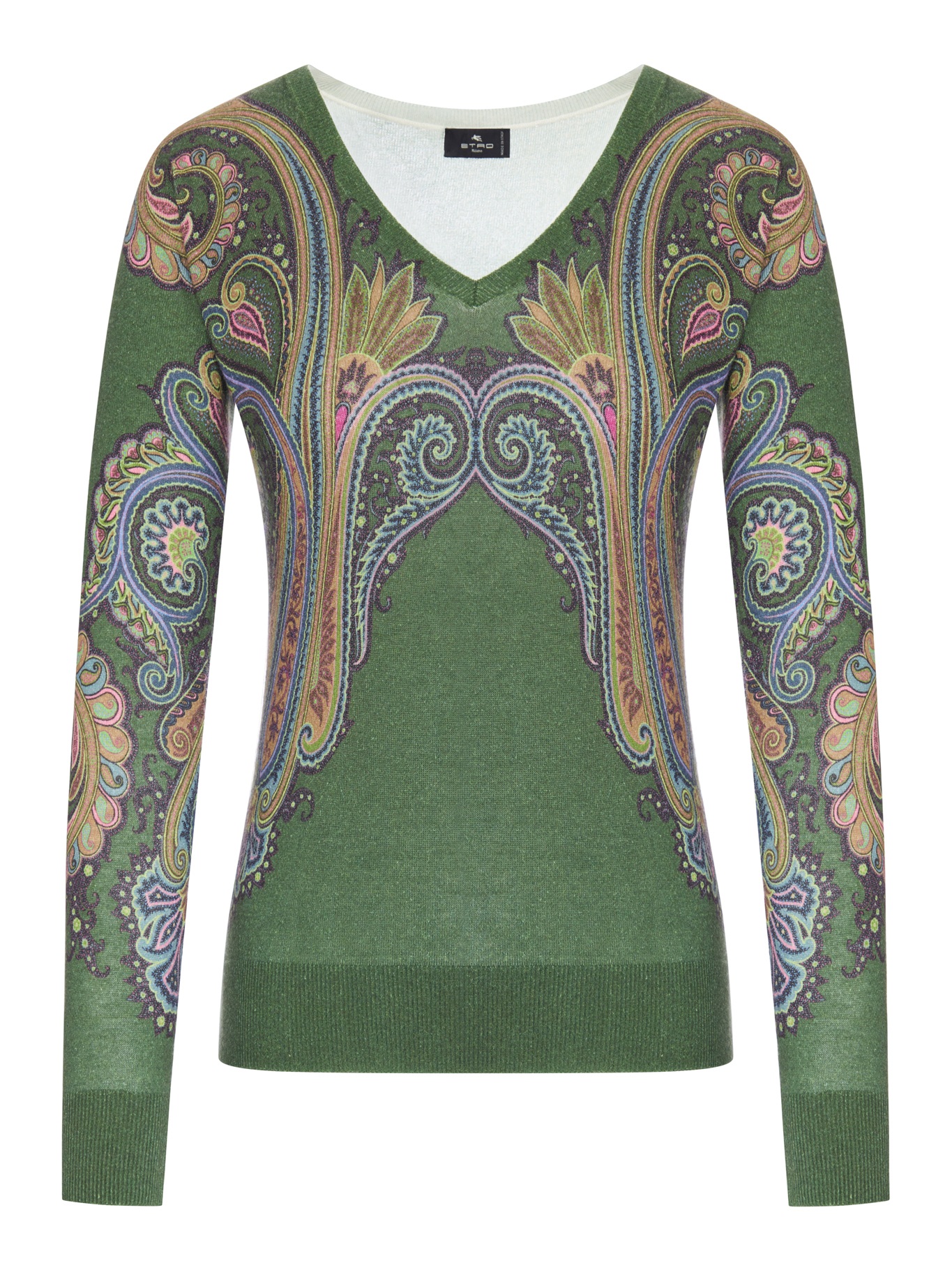 [Etro] T-shirts Long Sleeve FW26 WRKE0024AK171X0893 GREEN
