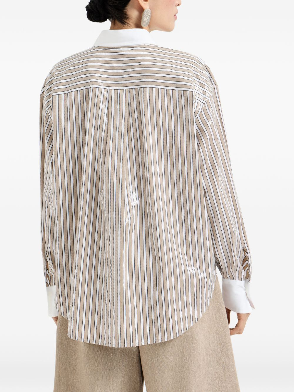 [Brunello Cucinelli] Shirts Long Sleeve SS26 MH749MX306C002