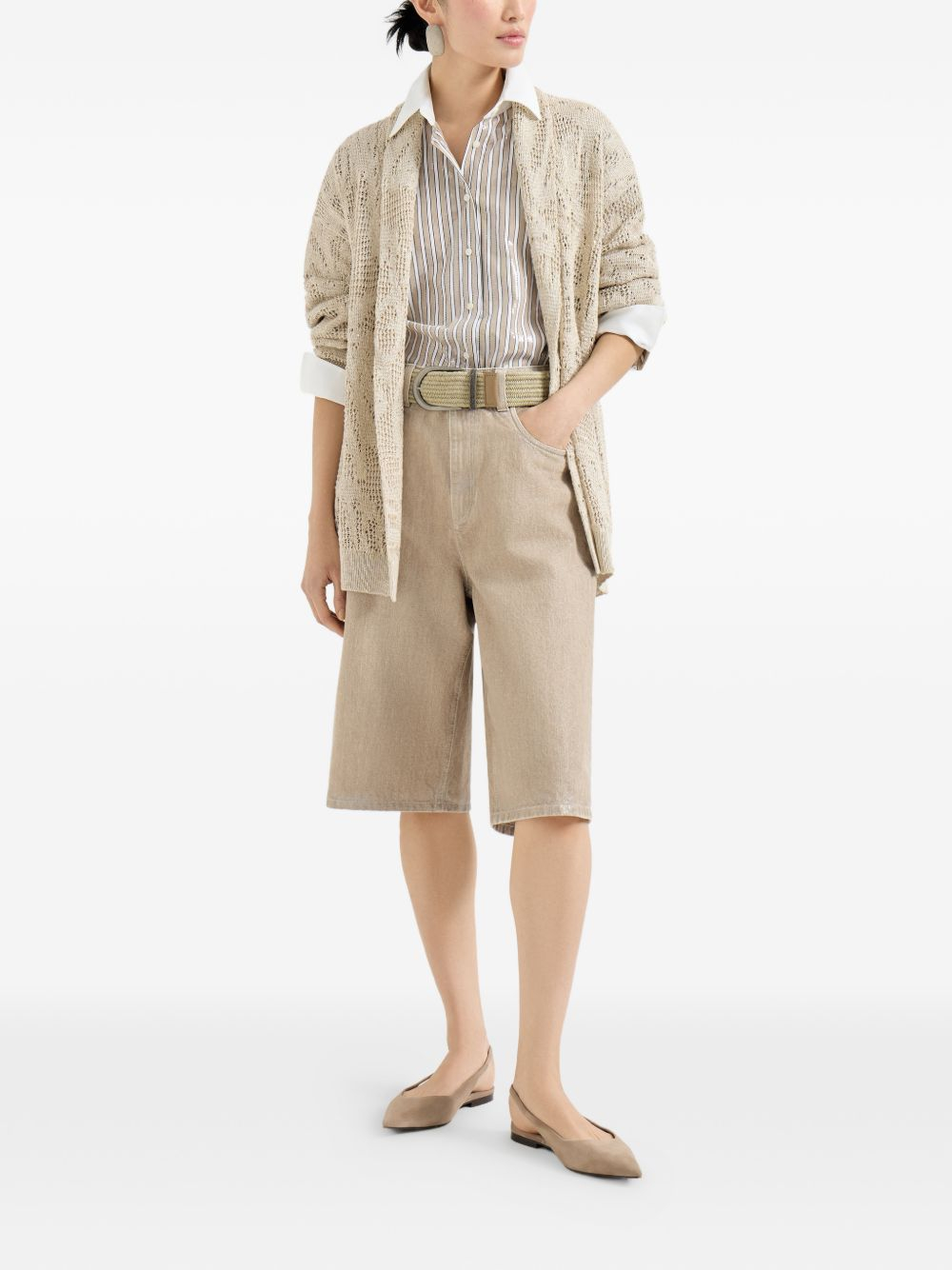 [Brunello Cucinelli] Shirts Long Sleeve SS26 MH749MX306C002