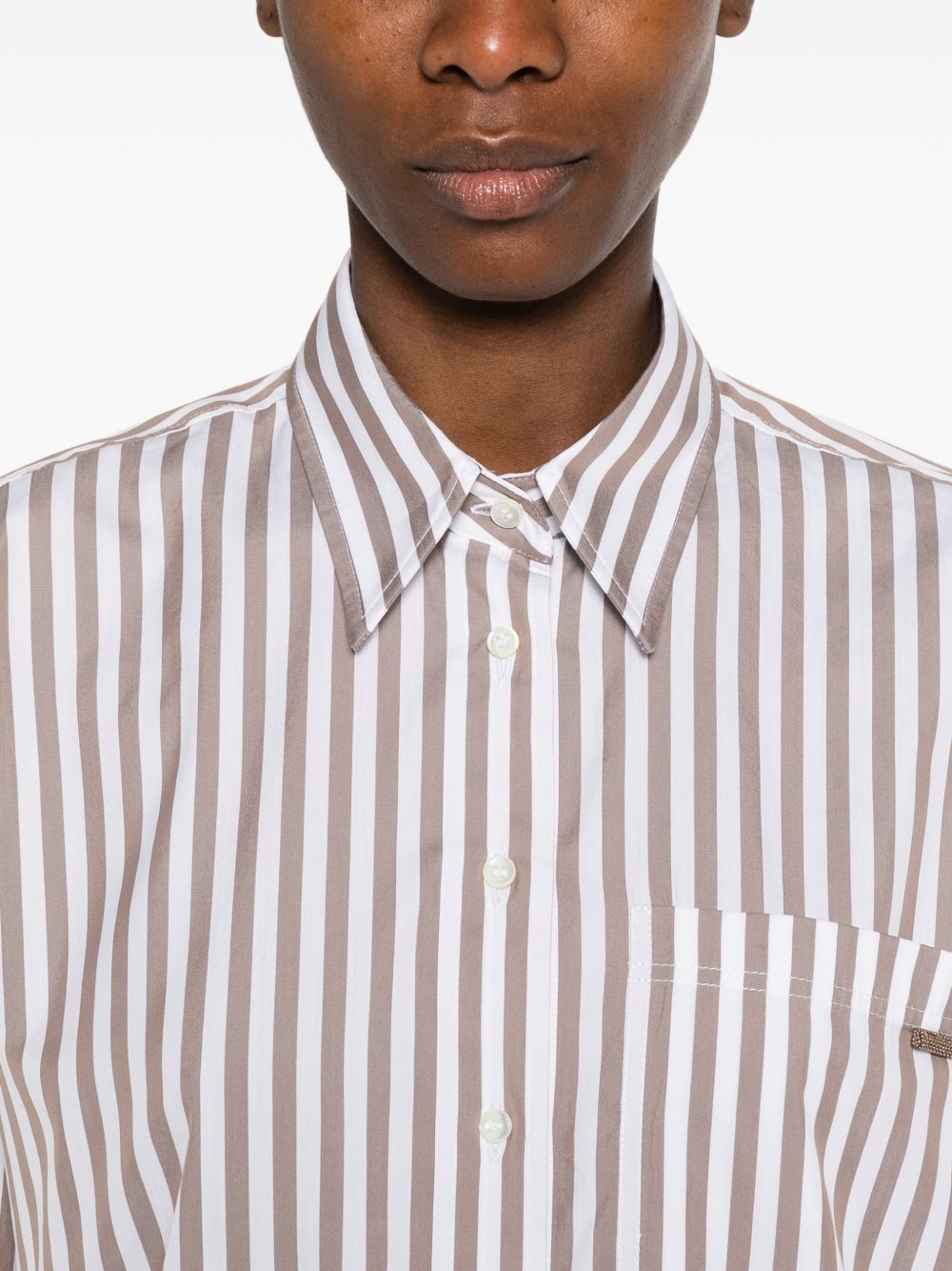 [Brunello Cucinelli] Shirts Long Sleeve SS26 MH744MR106C024