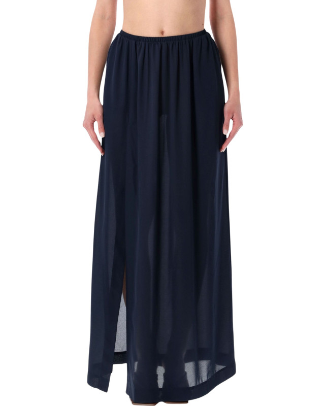 [THE FRANKIE SHOP] Long skirt SS26 SKFS21803304NAVY