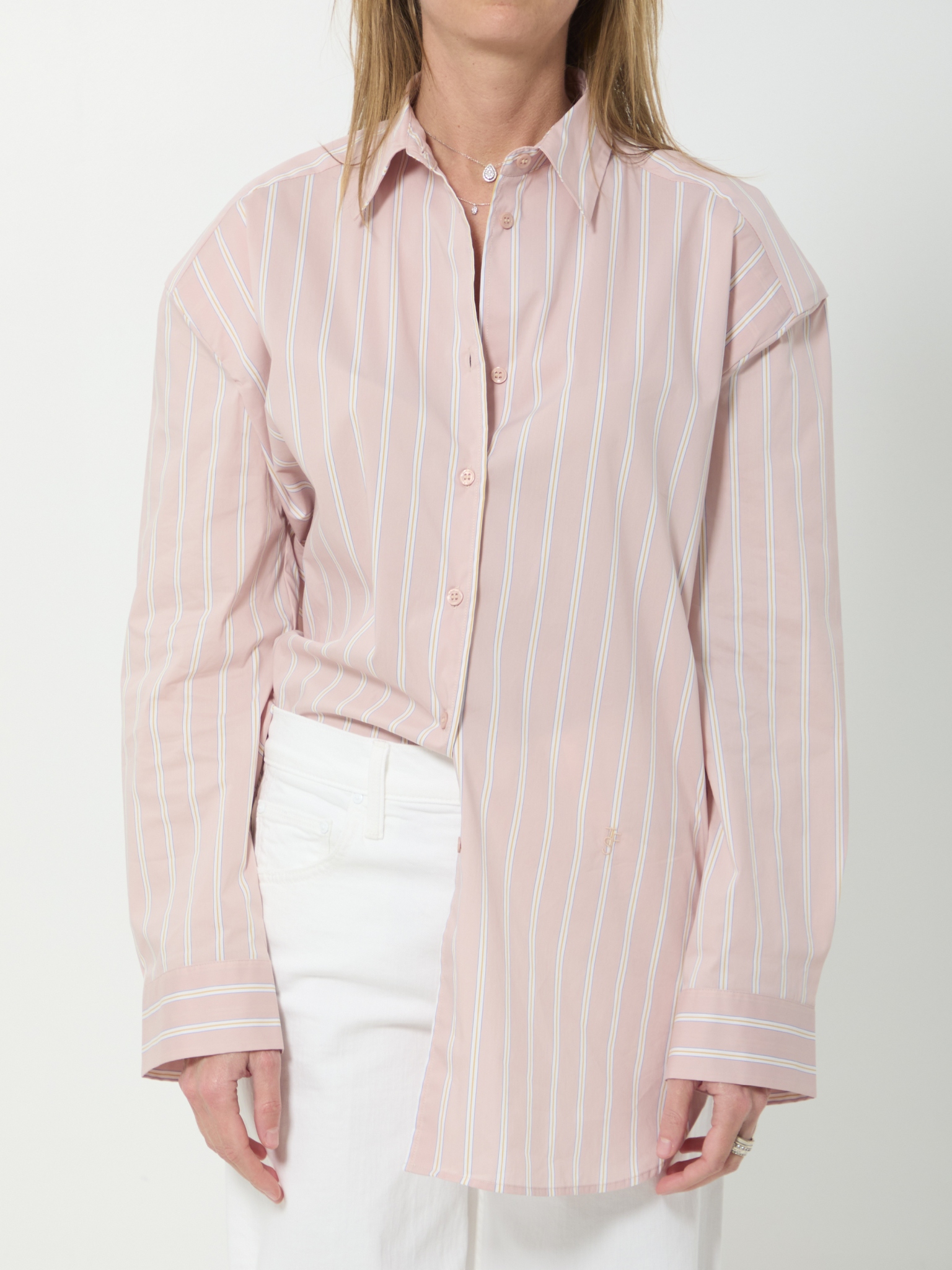 [THE FRANKIE SHOP] Shirts Long Sleeve SS26 CHFS22087608__PWS