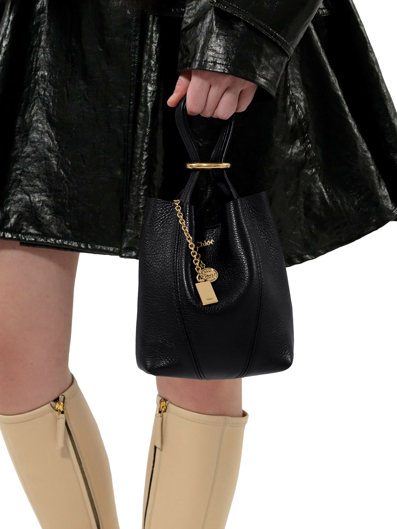 [Chloe] Cross body bag FW26 CH25SS812N84001 BLACK