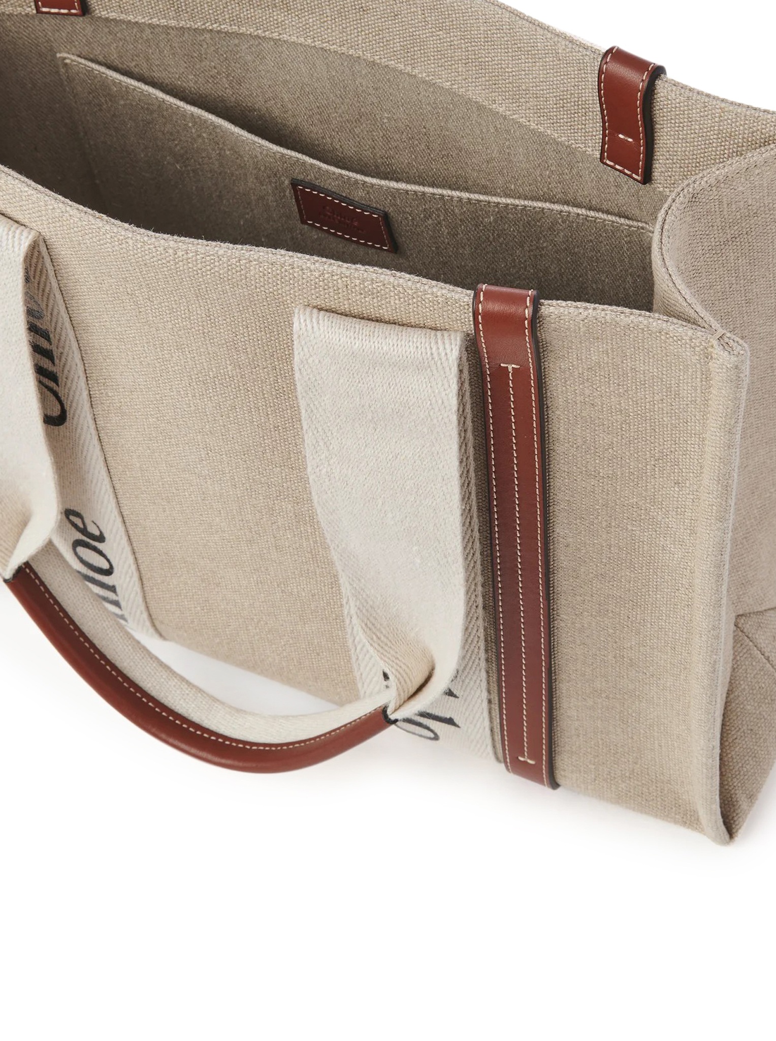 [Chloe] Tote bag FW26 CHC22AS383I2690U WHITE BROWN 1