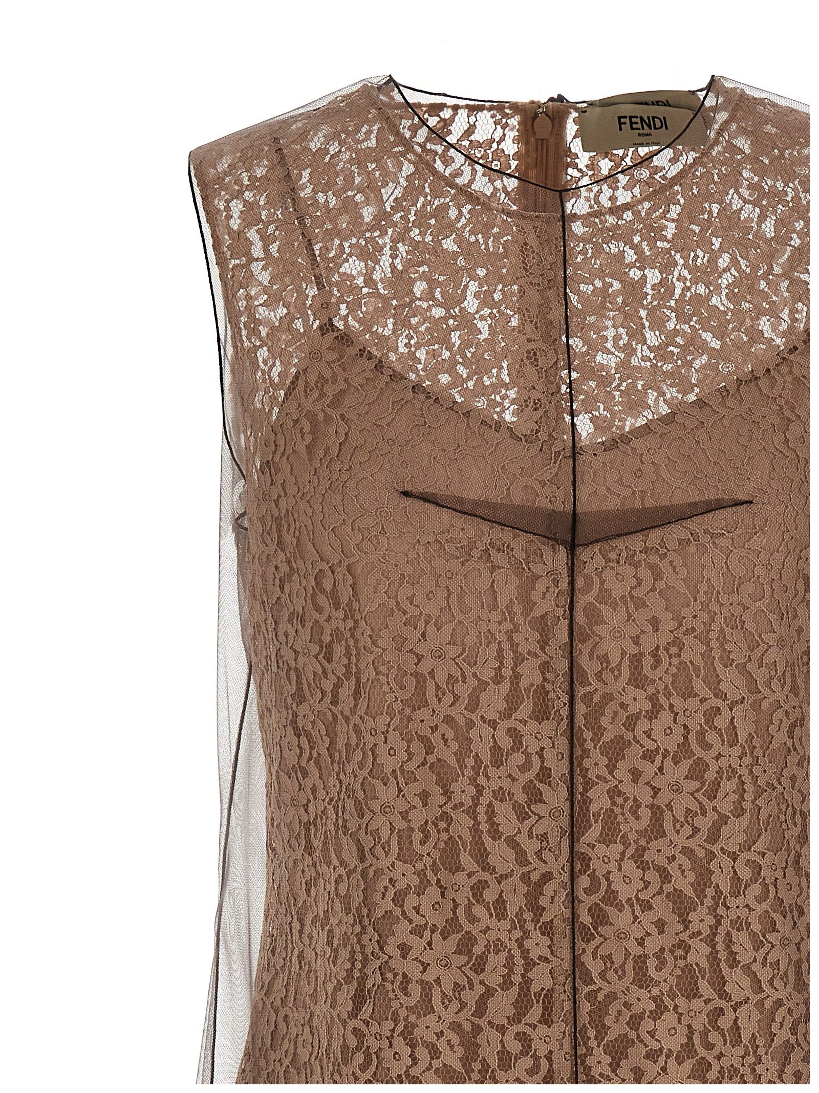 [Fendi] Sleeveless dress SS25 FDD298AUP7F1T47