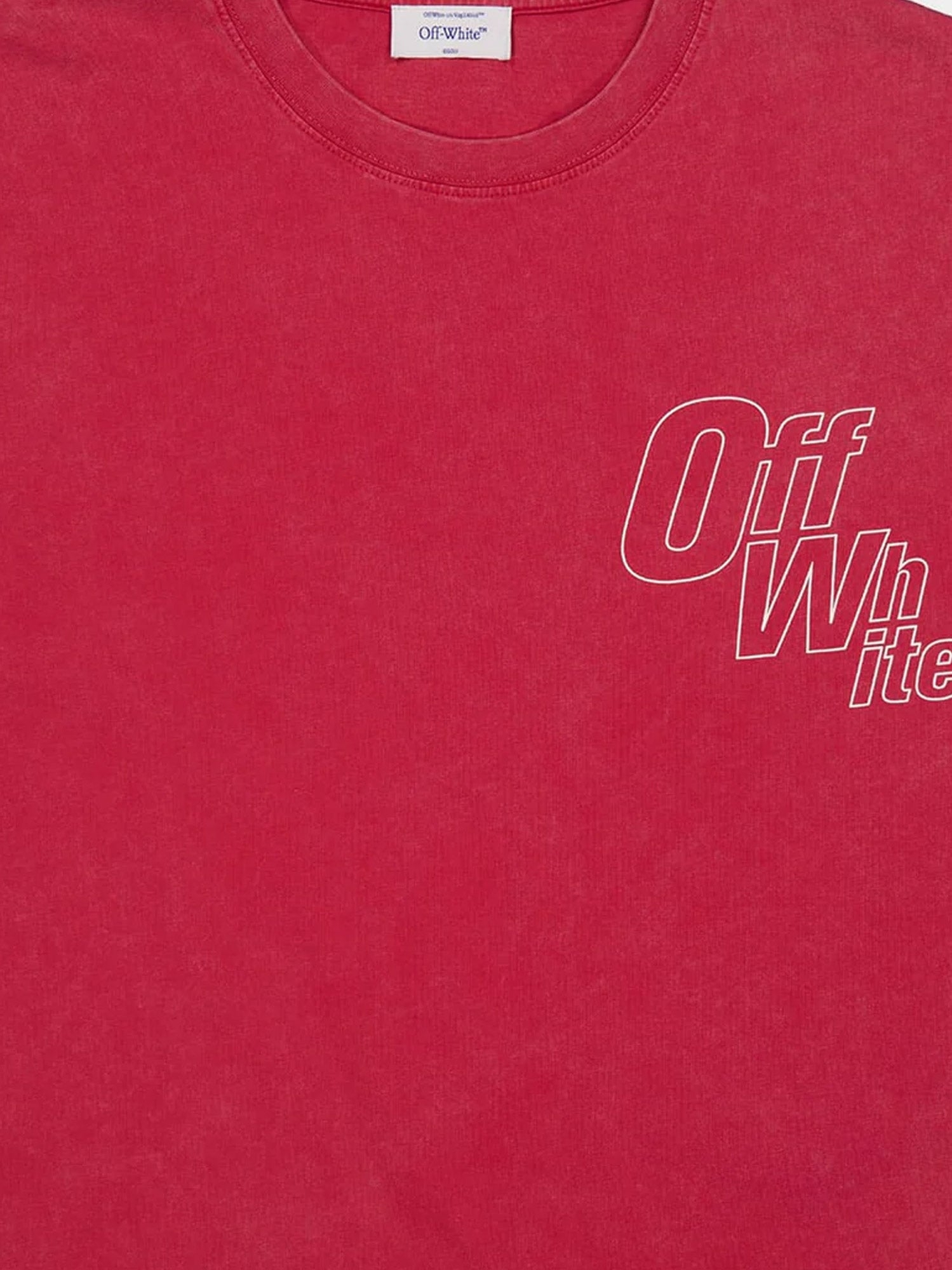 [Off White] T-shirts Short Sleeve FW25 OMAA027F25JER00D2601