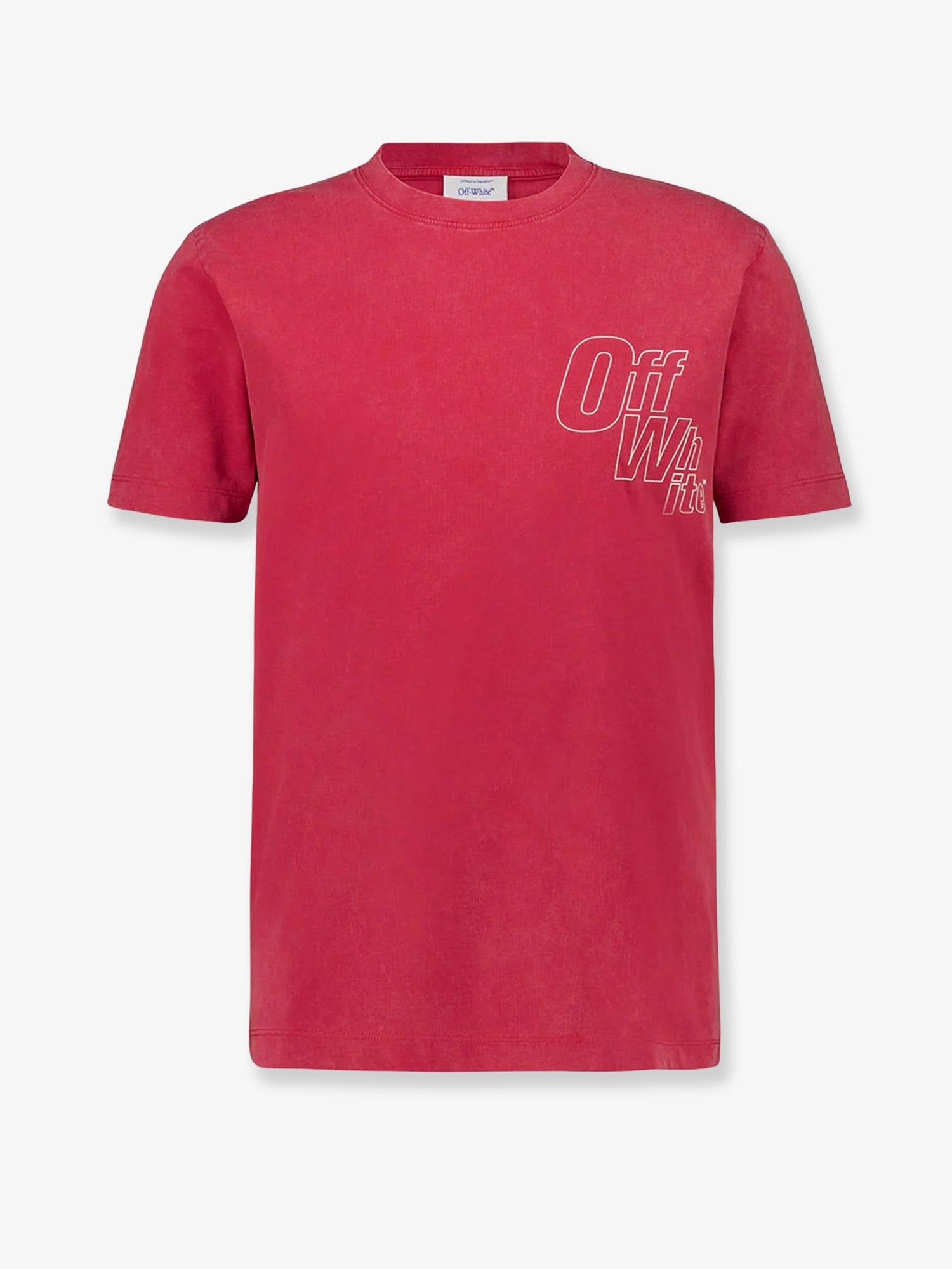 [Off White] T-shirts Short Sleeve FW25 OMAA027F25JER00D2601