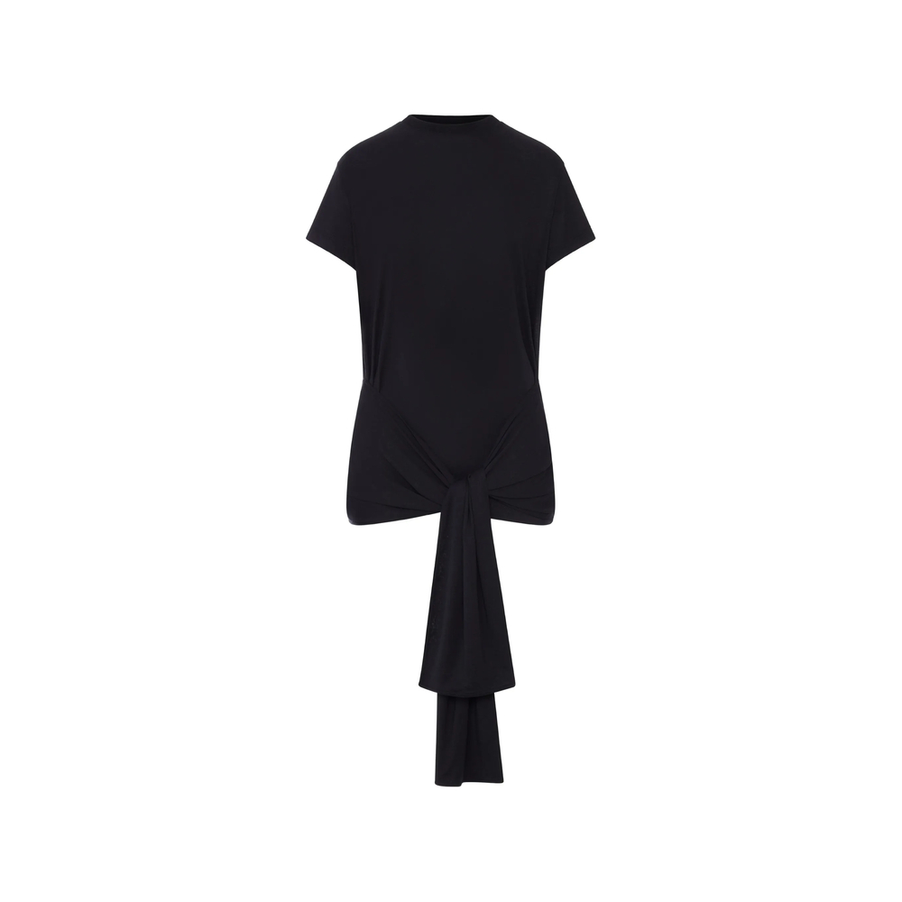 [TOTEME] T-shirts Short Sleeve FW26 263-WRT0755 FB0419-001 BLACK