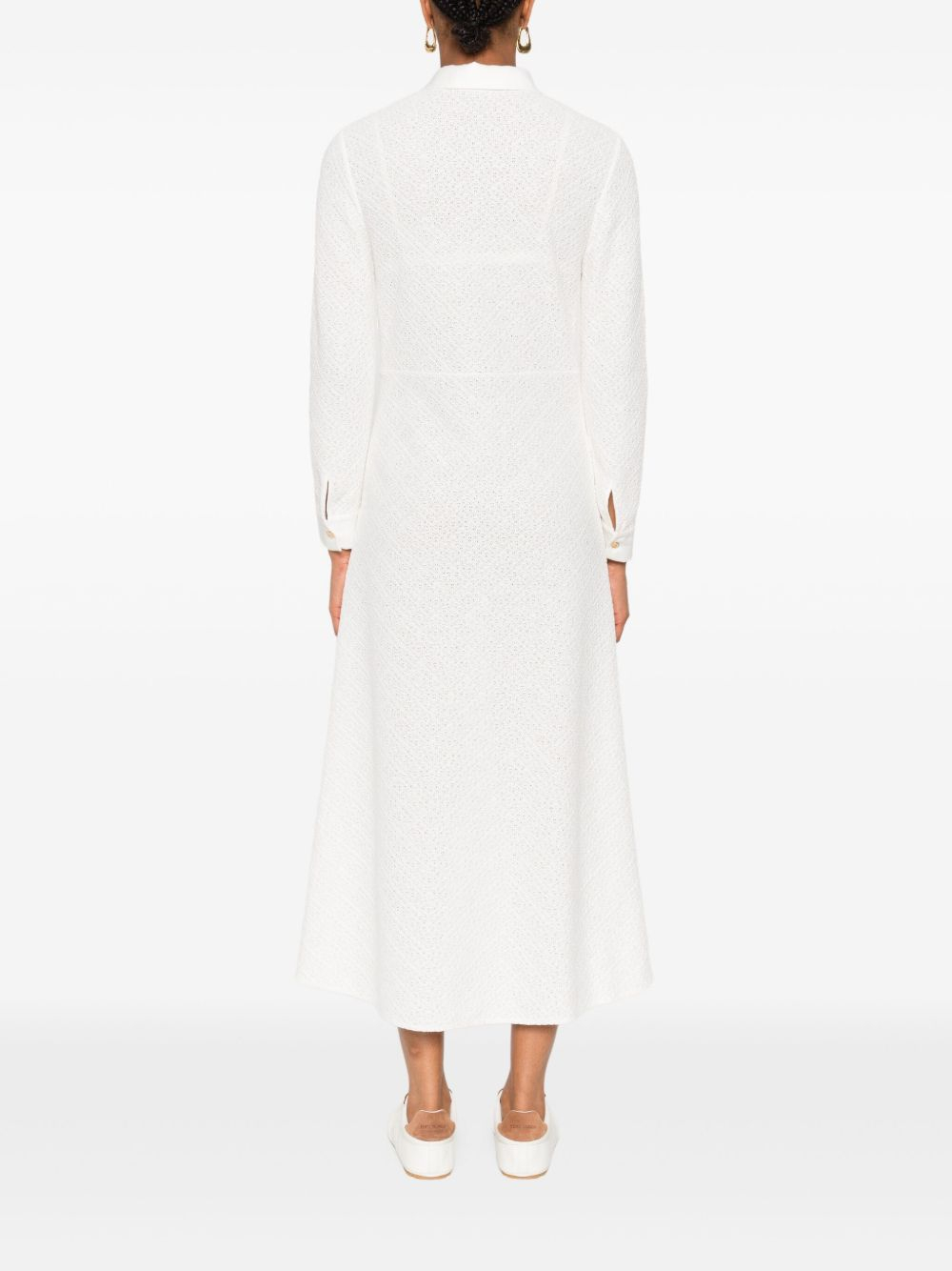 [Celine] Long sleeve dress FW25 RR0BY046497IV