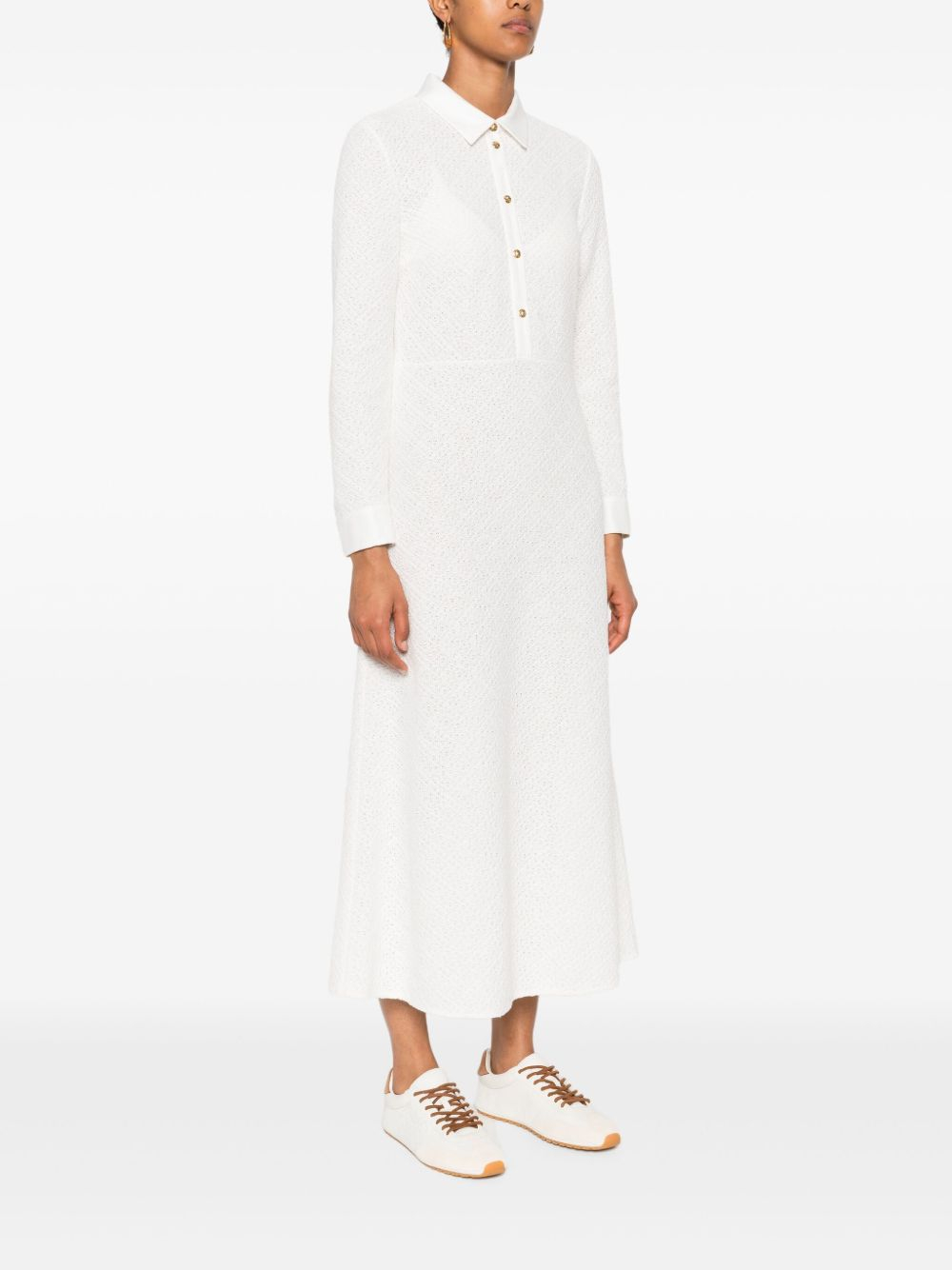 [Celine] Long sleeve dress FW25 RR0BY046497IV