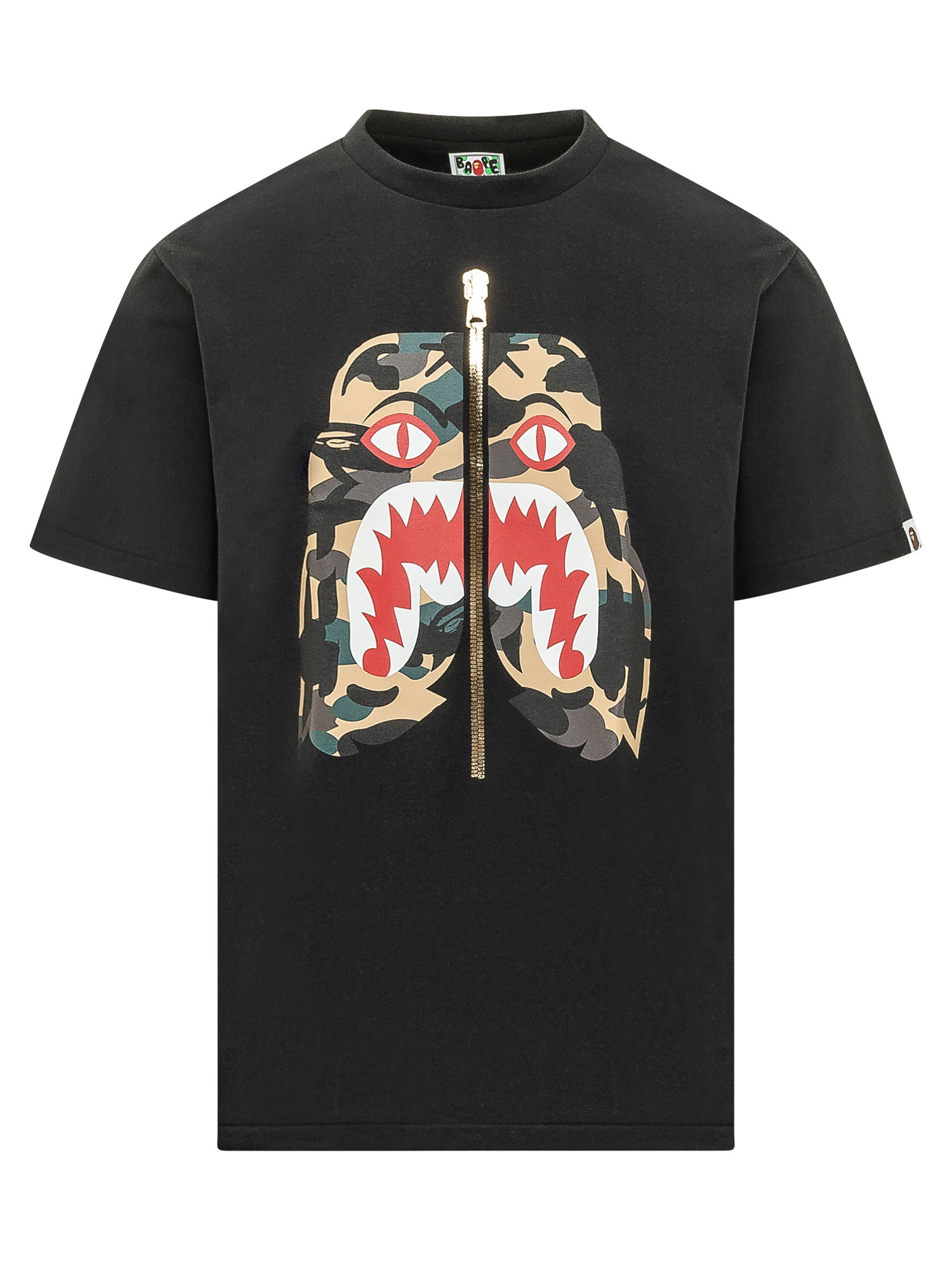 [BAPE] T-shirts Short Sleeve SS26 001TEM301016M BLACK