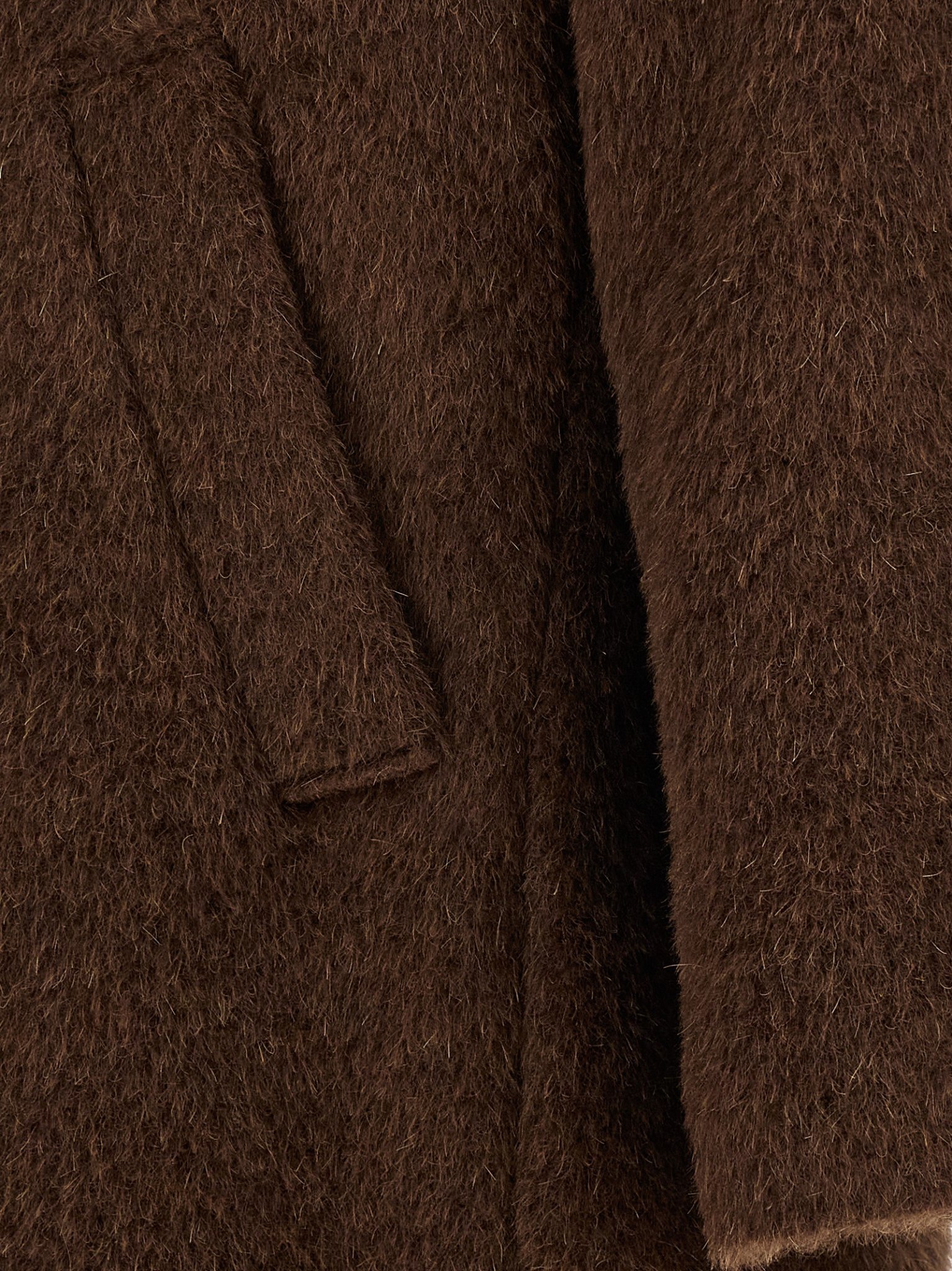 [Sefr] Coat FW25 MFW25ALOISBRUSHEDTAUPEALPACA