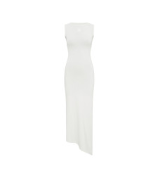 [MARINE SERRE] Sleeveless dress SS26 WDR481ACJER0115WH10