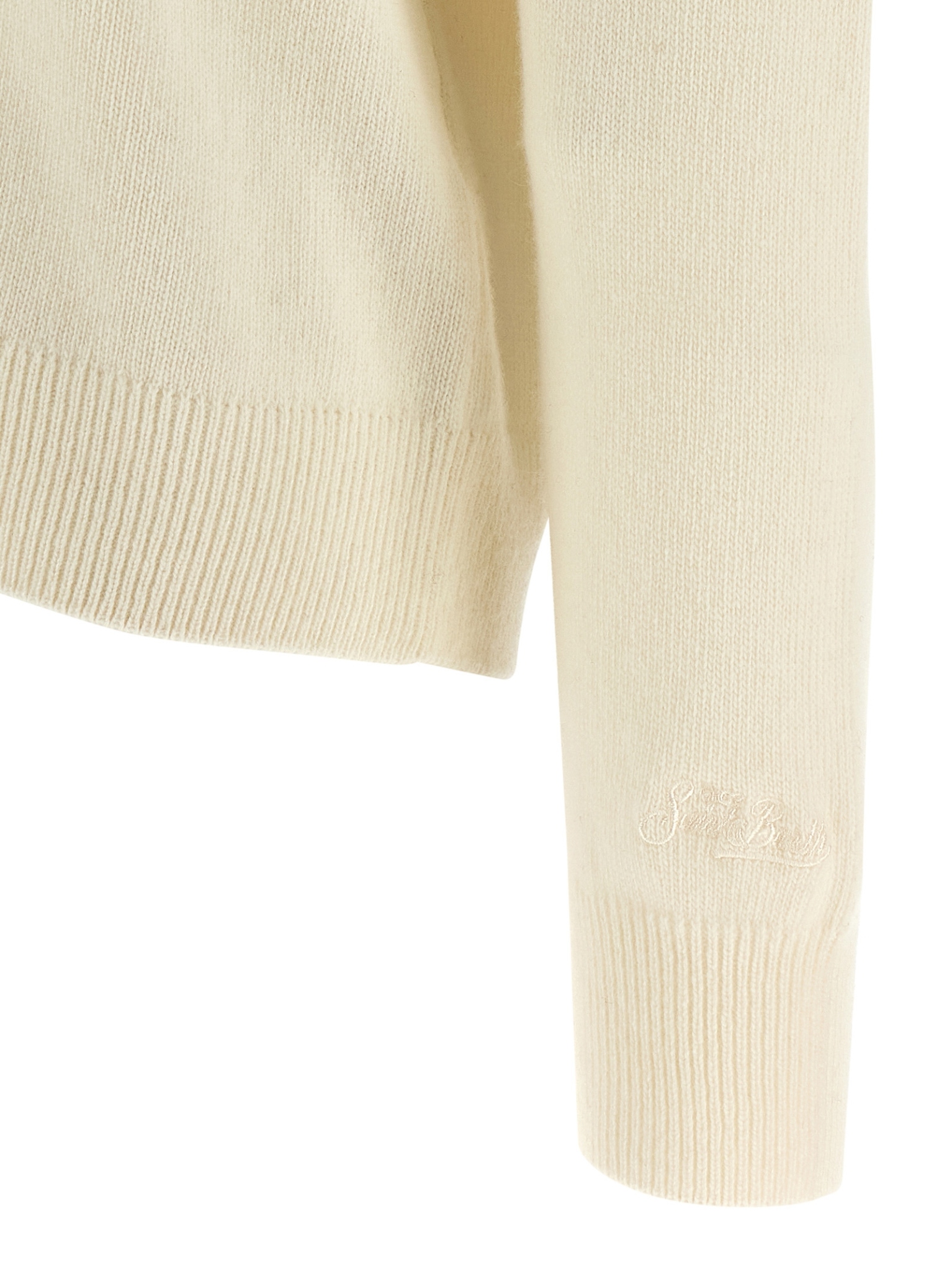 [MC2 Saint Barth] Knitwear FW25 QUE001000433IVACANZELOGO10AR