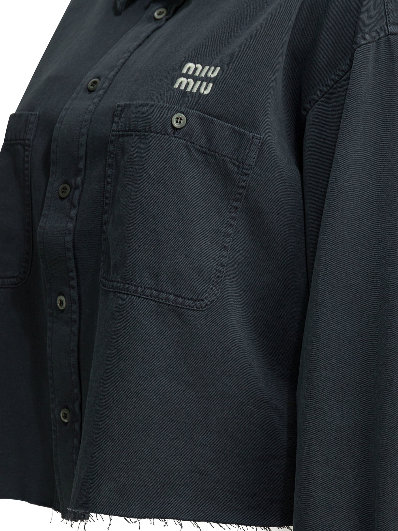 [Miu Miu] Shirts Long Sleeve SS26 GWC13517AEF0170 S OOO