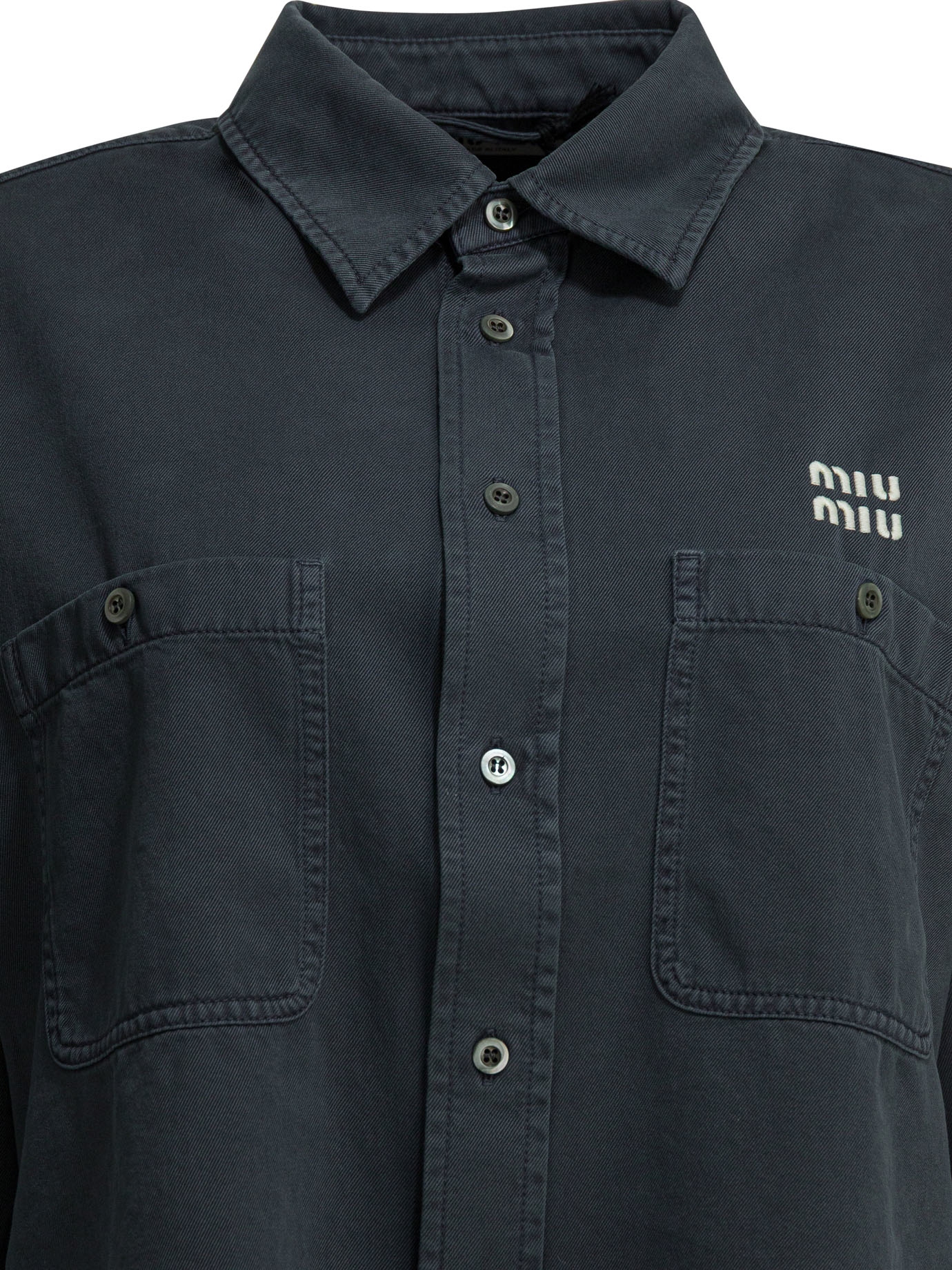 [Miu Miu] Shirts Long Sleeve SS26 GWC13517AEF0170 S OOO