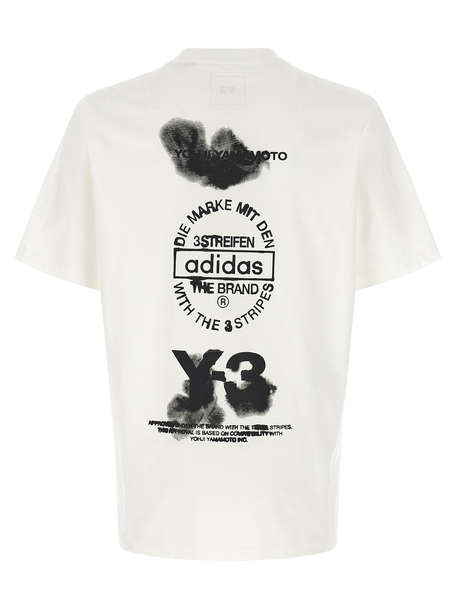 [Y-3] T-shirts Short Sleeve FW25 JZ0712WHITE